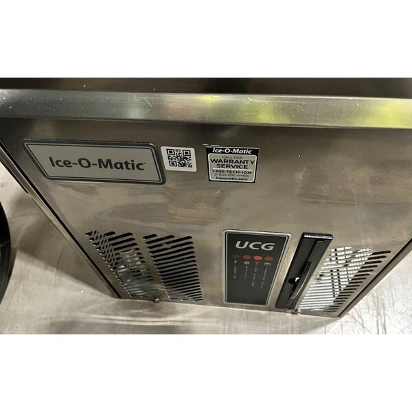 Scratch and Dent Ice-O-Matic UCG060A 15" Air Cooled Undercounter Gourmet Cube Ice Machine - 115V, 1 Phase, 63 lb.