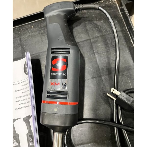 Scratch and Dent Sammic XM-12 9" Variable Speed Immersion Blender - 1/3 HP