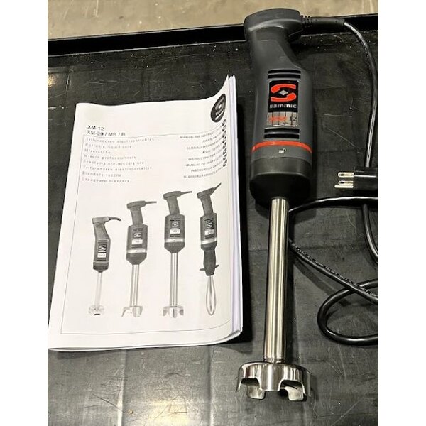 Scratch and Dent Sammic XM-12 9" Variable Speed Immersion Blender - 1/3 HP