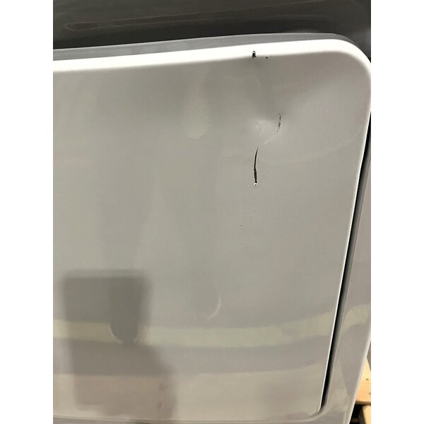 Scratch and Dent GE VTD52GASRWB 7.4 cu. ft. Front Load Gas-Powered Commercial Dryer - Free Use / App Payment