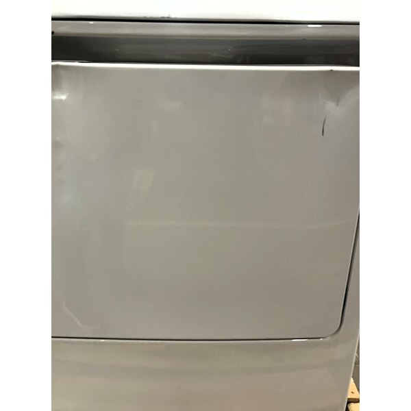 Scratch and Dent GE VTD52GASRWB 7.4 cu. ft. Front Load Gas-Powered Commercial Dryer - Free Use / App Payment