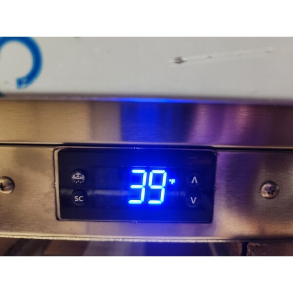 Scratch and Dent Beverage-Air SPE60HC-16C Elite Series 60" 2 Door Cutting Top Refrigerated Sandwich Prep Table with 17" Deep Cutting Board