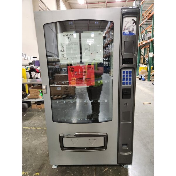 Scratch and Dent Seaga ENV5B 40-Item Refrigerated Vending Machine / Beverage Merchandiser