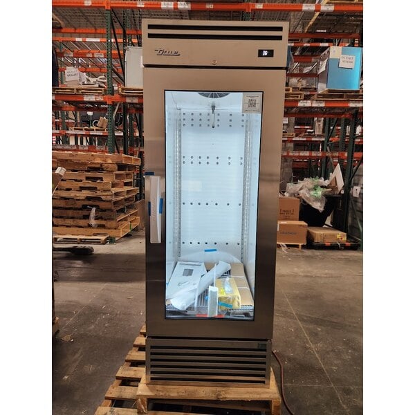 Scratch and Dent True TGN-1R-1G 29" Stainless Steel Glass Door Reach-In Refrigerator