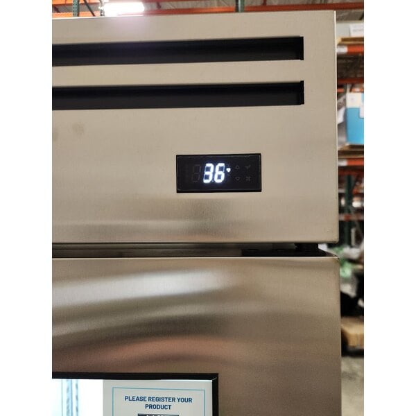 Scratch and Dent True TGN-1R-1G 29" Stainless Steel Glass Door Reach-In Refrigerator