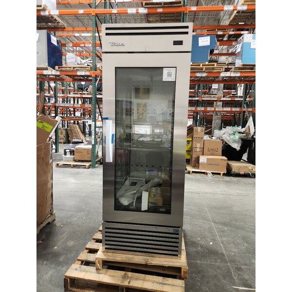 Scratch and Dent True TGN-1R-1G 29" Stainless Steel Glass Door Reach-In Refrigerator