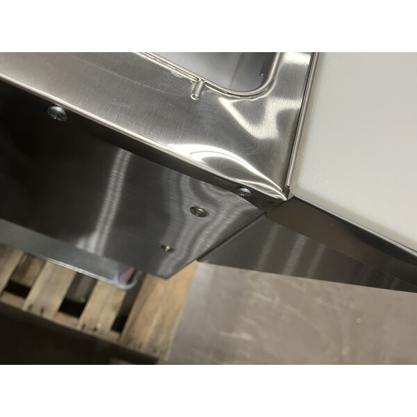 Scratch and Dent Advance Tabco HF-2G Liquid Propane Two Pan Powered Hot Food Table - Open Well