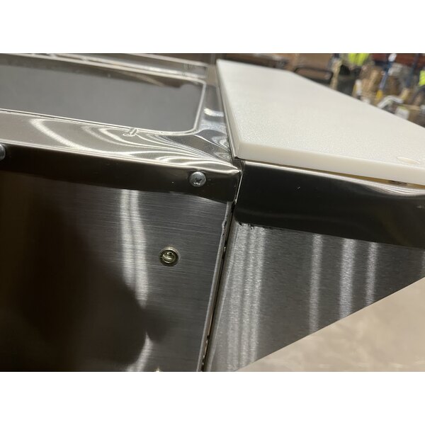 Scratch and Dent Advance Tabco HF-2G Liquid Propane Two Pan Powered Hot Food Table - Open Well