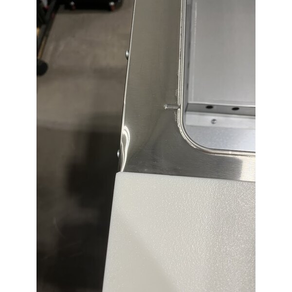 Scratch and Dent Advance Tabco HF-2G Liquid Propane Two Pan Powered Hot Food Table - Open Well