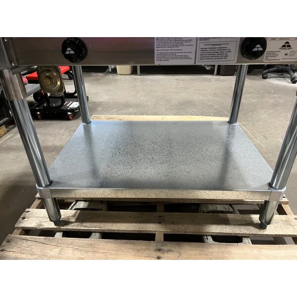 Scratch and Dent Advance Tabco HF-2G Liquid Propane Two Pan Powered Hot Food Table - Open Well