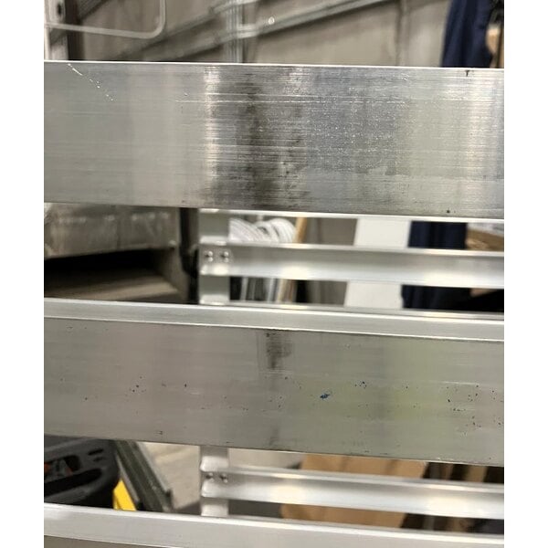 Scratch and Dent Metro RF13N 36 Pan End Load Aluminum Roll-In Refrigerator Rack