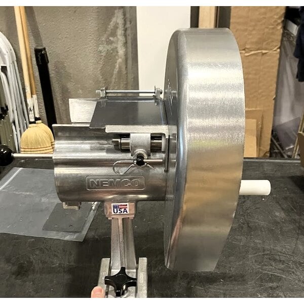 Scratch and Dent Nemco 55200AN 1/16" - 1/2" Adjustable Easy Slicer Fruit / Vegetable Cutter