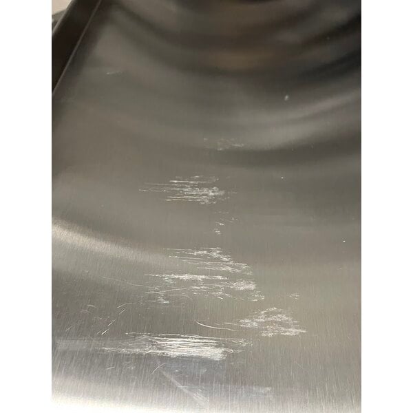 Scratch and Dent Lakeside 422 Medium Duty Stainless Steel 3 Shelf Utility Cart - 19" x 31" x 32"