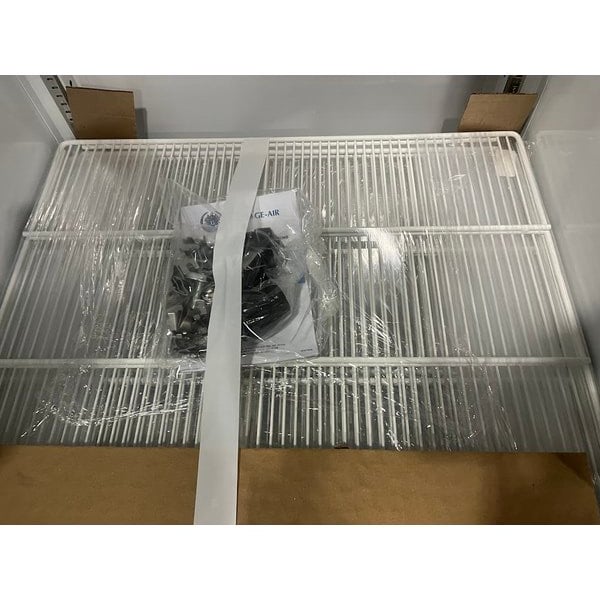 Scratch and Dent Beverage-Air MT23-1B-18 29 1/2" Marketeer Series Black Refrigerated Glass Door Merchandiser with Left Hinged Door and LED Lighting