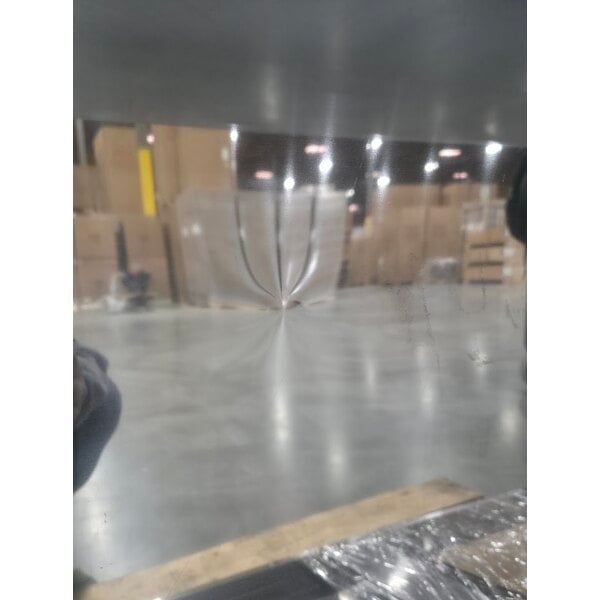 Scratch and Dent Regency 18" x 60" 18 Gauge Type 304 Stainless Steel Dish Cabinet with Adjustable Midshelf