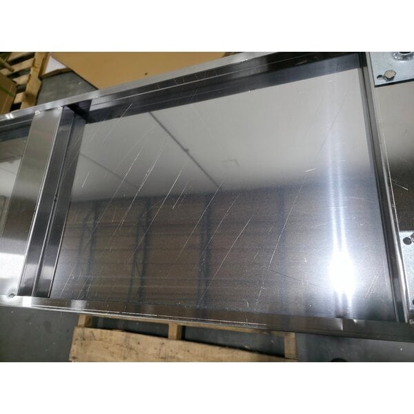 Scratch and Dent Regency 18" x 60" 18 Gauge Type 304 Stainless Steel Dish Cabinet with Adjustable Midshelf