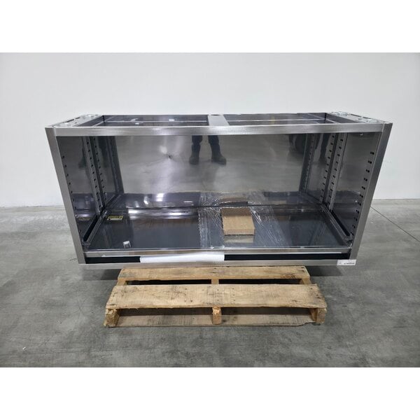 Scratch and Dent Regency 18" x 60" 18 Gauge Type 304 Stainless Steel Dish Cabinet with Adjustable Midshelf