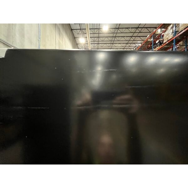 Scratch and Dent Beverage-Air MT23-1B-18 29 1/2" Marketeer Series Black Refrigerated Glass Door Merchandiser with Left Hinged Door and LED Lighting