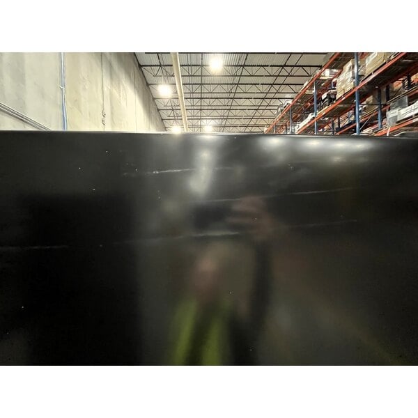 Scratch and Dent Beverage-Air MT23-1B-18 29 1/2" Marketeer Series Black Refrigerated Glass Door Merchandiser with Left Hinged Door and LED Lighting