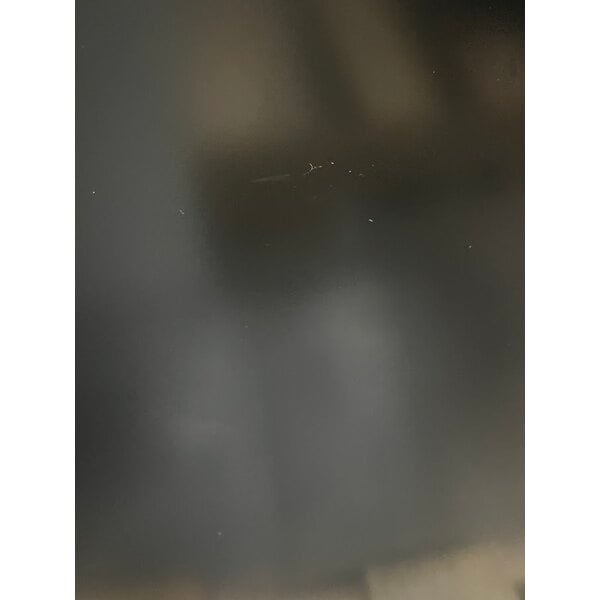 Scratch and Dent Beverage-Air MT23-1B-18 29 1/2" Marketeer Series Black Refrigerated Glass Door Merchandiser with Left Hinged Door and LED Lighting