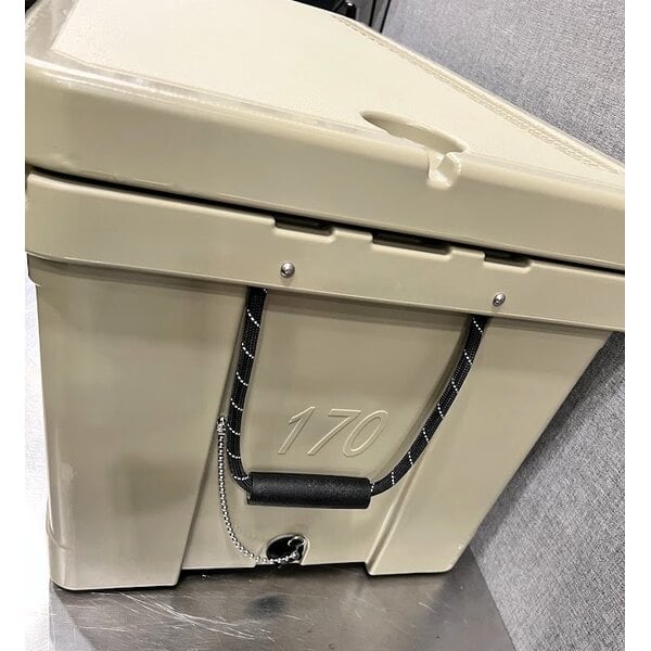 Scratch and Dent CaterGator CG170TAN Tan 170 Qt. Rotomolded Outdoor Cooler / Ice Chest
