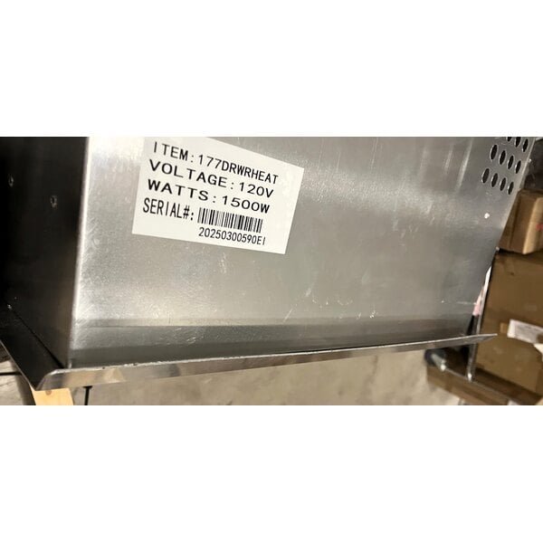 Scratch and Dent Avantco 177DRWRHEAT Heating / Holding Control Drawer Assembly