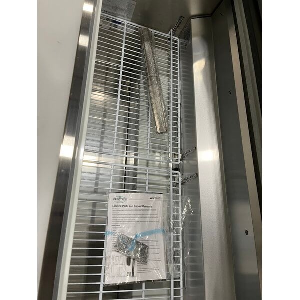 Scratch and Dent MainStreet Equipment 60" Mega Top 2 Door Refrigerated Sandwich Prep Table