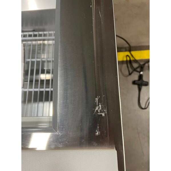 Scratch and Dent MainStreet Equipment 60" Mega Top 2 Door Refrigerated Sandwich Prep Table