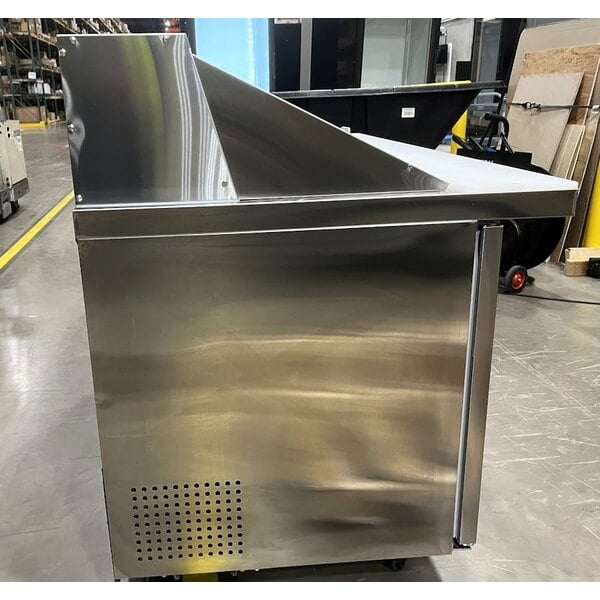 Scratch and Dent MainStreet Equipment 60" Mega Top 2 Door Refrigerated Sandwich Prep Table