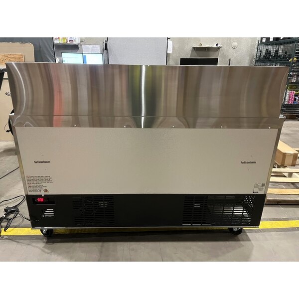 Scratch and Dent MainStreet Equipment 60" Mega Top 2 Door Refrigerated Sandwich Prep Table