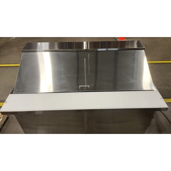Scratch and Dent MainStreet Equipment 60" Mega Top 2 Door Refrigerated Sandwich Prep Table