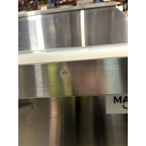 Scratch and Dent MainStreet Equipment 60" Mega Top 2 Door Refrigerated Sandwich Prep Table