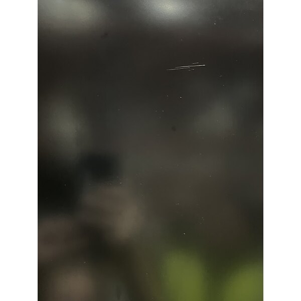 Scratch and Dent Beverage-Air MT23-1B-18 29 1/2" Marketeer Series Black Refrigerated Glass Door Merchandiser with Left Hinged Door and LED Lighting