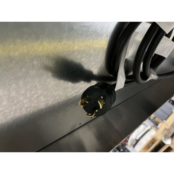 Scratch and Dent Advance Tabco HF-4E-120 Four Pan Electric Steam Table with Undershelf - Open Well, 120V