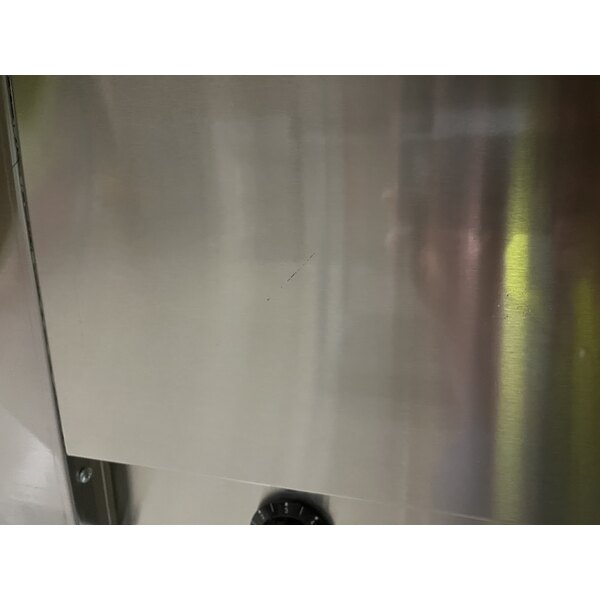 Scratch and Dent Advance Tabco HF-4E-120 Four Pan Electric Steam Table with Undershelf - Open Well, 120V