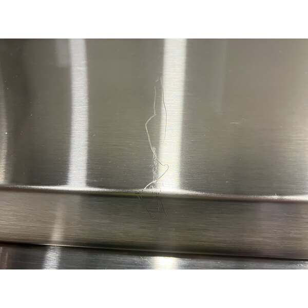 Scratch and Dent Avantco APPT-91-HC 92" 3 Door Refrigerated Pizza Prep Table