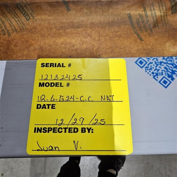 Scratch and Dent Imperial Range Pro Series IR-6-G24-CC Natural Gas 6 Burner 60" Range with 24" Griddle and 2 Convection Ovens - 292,000 BTU