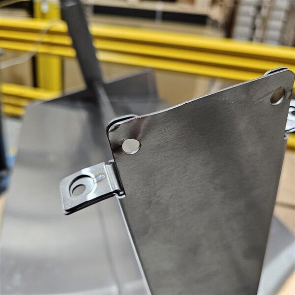 Scratch and Dent Cadco MobileServ 74 1/2" x 30" Mobile Grab and Go Food Cart with 3 Wells CBC-GG-B3