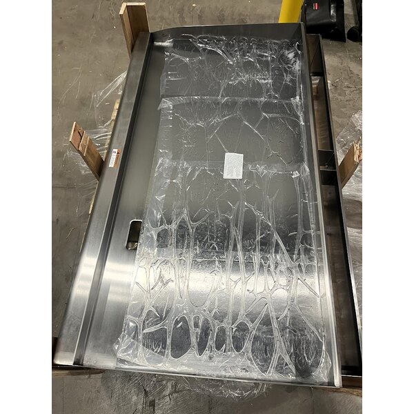 Scratch and Dent Cooking Performance Group GT-CPG-48-NL 48" Gas Countertop Griddle with Flame Failure Protection and Thermostatic Controls - 120,000 BTU