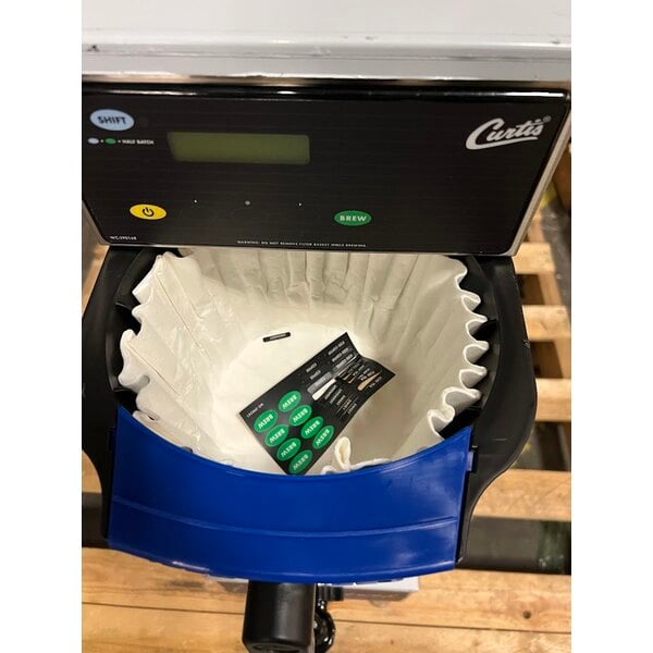 Scratch and Dent Curtis TBP 3 Gallon Low Profile Universal Tea Brewer with Dispenser - 120V