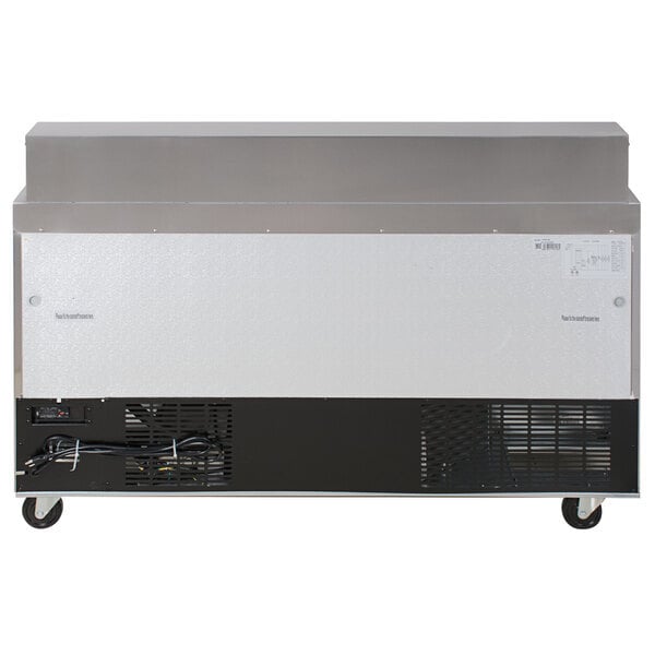 Scratch and Dent Avantco APT-60-HC 60" 2 Door Refrigerated Sandwich Prep Table