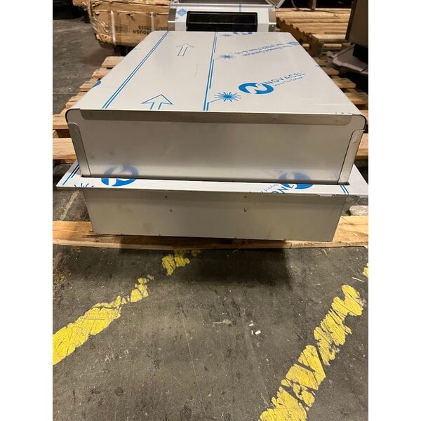 Scratch and Dent American Specialties, Inc. Simplicity 10-646924A Recessed Battery-Operated Automatic Paper Towel Dispenser with 12 Gallon Waste Receptacle