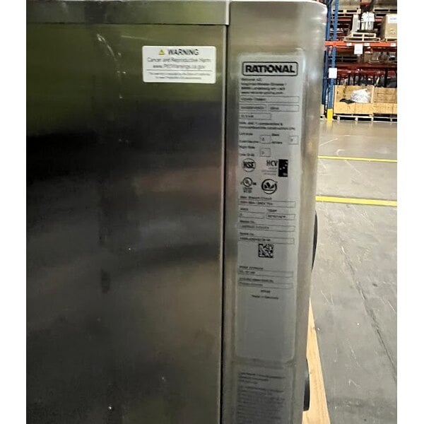 Scratch and Dent Rational iCombi Classic Single 6-Full Size Electric Combi Oven - 208/240V, 3 Phase