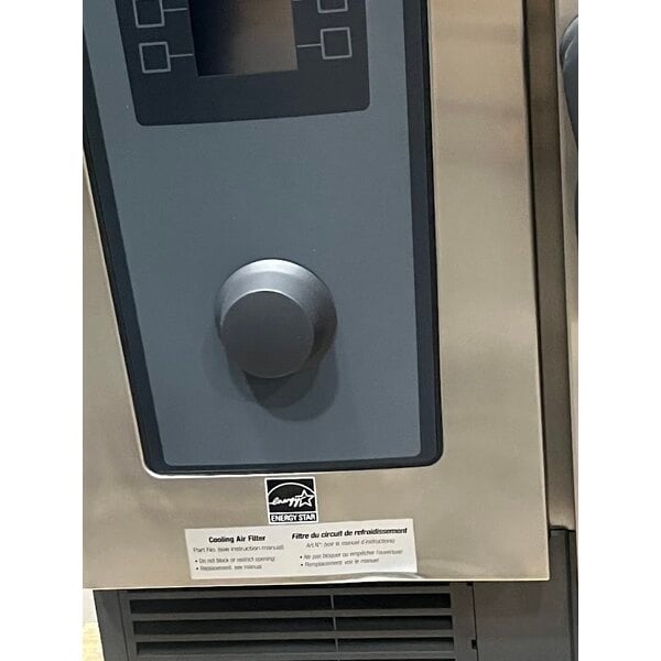 Scratch and Dent Rational iCombi Classic Single 6-Full Size Electric Combi Oven - 208/240V, 3 Phase