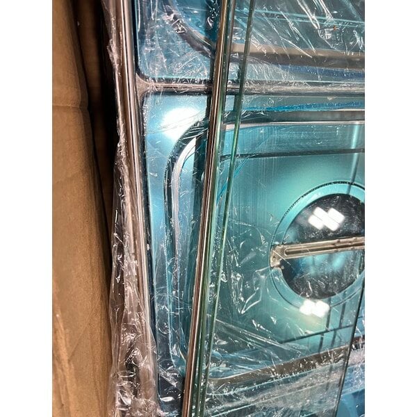 Scratch and Dent Avantco BMFW4 46" Electric Bain Marie Buffet Countertop Food Warmer with 4 Half Size Wells - 1750W, 120V