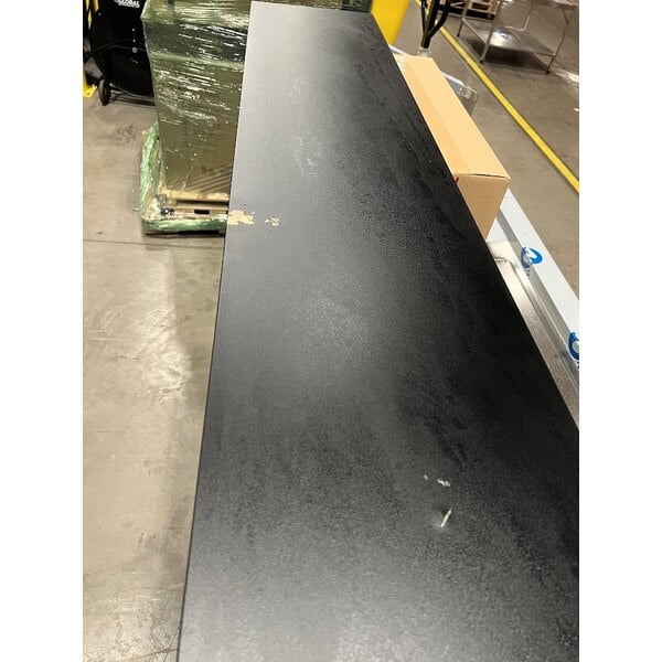 Scratch and Dent Advance Tabco AMD-6B 74" Heavy-Duty Portable Bar with Stainless Steel Doors and Interior