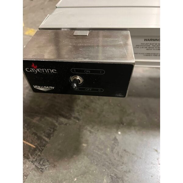 Scratch and Dent Vollrath 72729029 72" Infrared Food Warmer - 208V, 1,660W