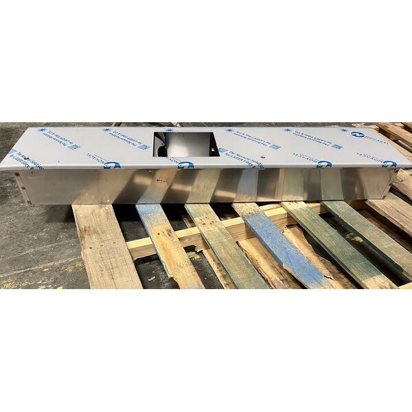 Scratch and Dent Bobrick B-3803 TrimLineSeries Recessed Rectangular Paper Towel Dispenser / Trash Can