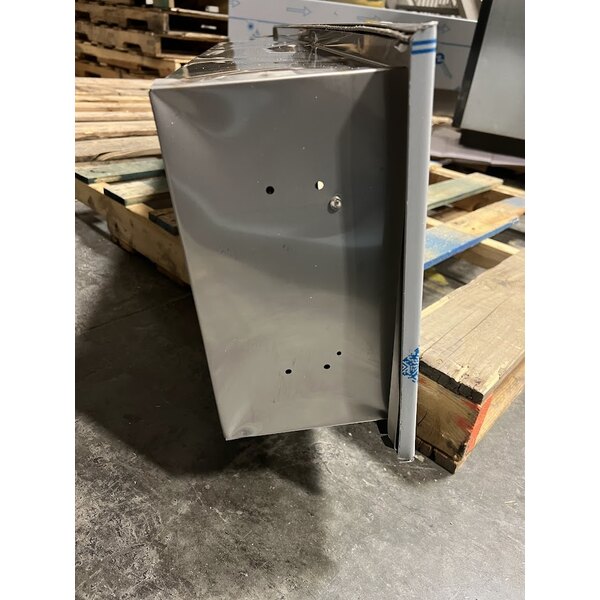 Scratch and Dent Bobrick B-3803 TrimLineSeries Recessed Rectangular Paper Towel Dispenser / Trash Can