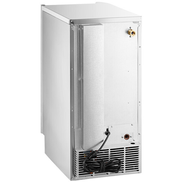 Scratch and Dent Hoshizaki AM-50BAK-AD 14 7/8" ADA Compliant Air Cooled Undercounter Top Hat Cube Ice Machine with 27 lb. Bin - 54 lb.